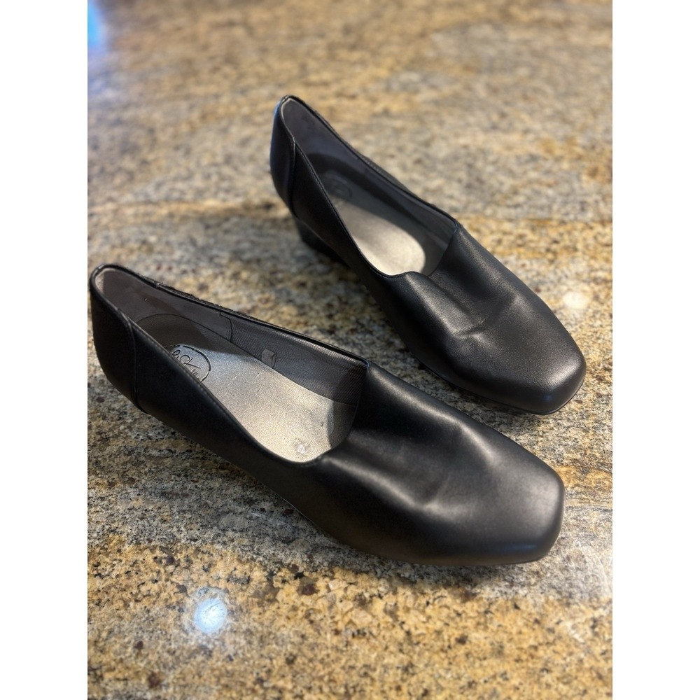 Life Stride‎ Simply Comfort Black Wedge Shoes Women's 11W